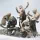 Illustration for article titled Incredible photographs capture the body-shattering war of the porcelain people